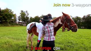 3Way Porn - Triyo nan Jaden an Fanmi