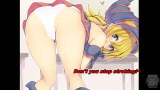 Poék tukang sihir Gadis Anime JOI