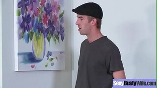 (Mia Lelani) Hot Veľkým Okrúhlym Prsia Manželka Láska Intercorse klip-19