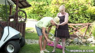 Slutty Reife lady Nanney fickt mit geilen dude